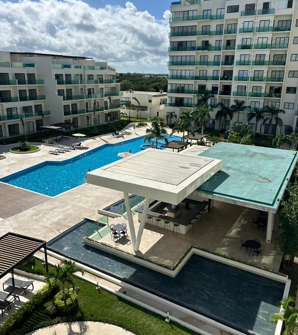 Depa Boutique Nuevo De 2 Recamaras - Diseno, Confort Y Excelente Ubicacion Con Alberca Playa del Carmen Apartmán